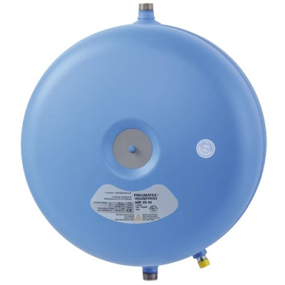 Бак расширительный проточный с бутил-каучуковой камерой для водоснабжения Aquapresso ADF 18.10, присоединение - НР 3/4', V = 18 л, p0 = 4 бар