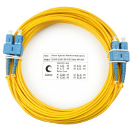 Оптический патч-корд SC-SC Cabeus FOP(d)-9-SC-SC-10m 9/125 10 метров