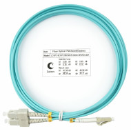 Оптический патч-корд LC-SC Cabeus FOP-50-LC-SC-3m 50/125 (ОМ3) 3 метра