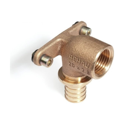 Водорозетка 16-1/2", Rehau RAUTITAN, RX+, надв.гильза-резьба, нар., бронза