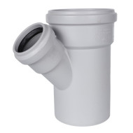 STOUT Тройник канализационный бесшумный d 110x58/45 RG00921GB86K0J