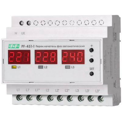 Реле выбора фаз F&F PF-451-1