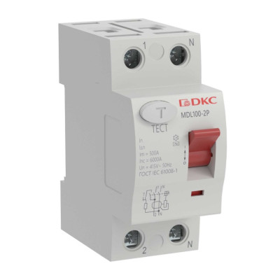 Выключатель дифференциального тока DKC Yon Max 2п 40A 100мА АС