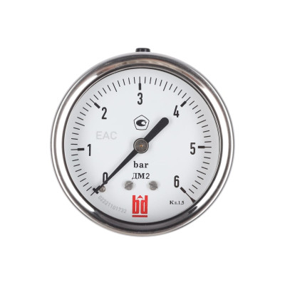 Манометр BD ДМ 2 063 Т (0-6) бар кл.1,5 G1/4 DIN CASE
