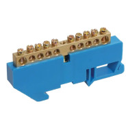 Шина нулевая на DIN-изолятор ШНИ-6х9-10-Д-С IEK