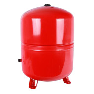 Бак мембранный для отопления 100 л. Stout патрубок 3/4" сбоку, стойки