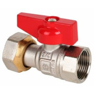 Вентиль шаровый TIM 3/4 с накидной гайкой и внутренней резьбой