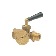 Кран Icma для манометра латунь 159 G1/2" Ру16 м/р