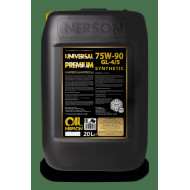 Трансмиссионное масло NERSON OIL Universal Premium GL-4/5 75W-90 synthetic PAO 20л
