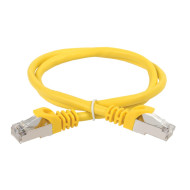 Коммутационный шнур ITK категория 5Е FTP LSZH 2м желтый