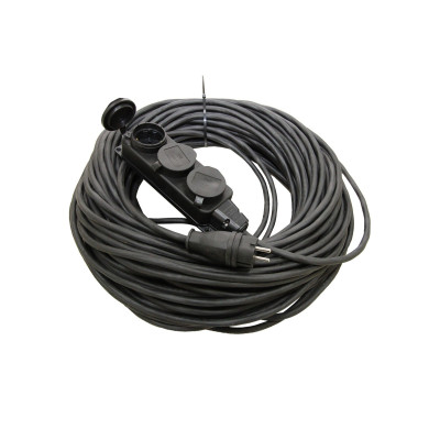 Удлинитель-шнур силовой TDM ELECTRIC УШз16-103 IP44 3 гнезда 50м 3х1,5