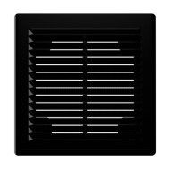 Решетка накл. ERA 1515P, чёрная