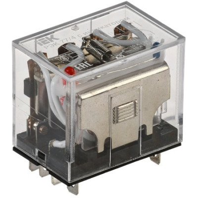 Реле IEK РЭК 77-4 (LY4) с индикатором 10А 230В АC
