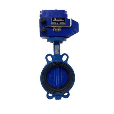 Затвор поворотный чугун EPDM Ду50 Ру16 эл/п 220В д/чуг Benarmo