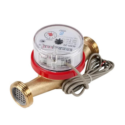 Счетчик г/в х/в Декаст имп ВСКМ20 ДГ2 Ду20 90С L=130 10л/имп в/к