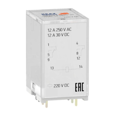 Реле промежуточное КЭАЗ OptiRel G RP55-32-24D-12-CO/LD