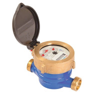 Счетчик воды мокроходный одноструйный ЭКО НОМ МСВО-15 mini +КМЧ