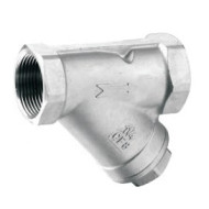 Обратный клапан (Y-тип) нержавеющий муфтовый, Lotar 3/8" (DN10), AISI304 (CF8), LTR-TC10/4