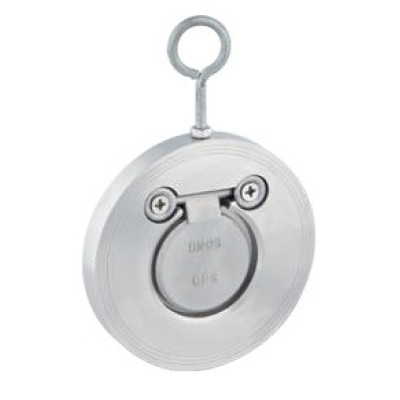 Обратный клапан однодисковый нержавеющий межфланцевый, Lotar 3" (DN80), AISI304 (CF8), LTR-TS80/4