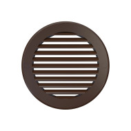 Решетка накл. ERA 12РКН, коричневая