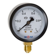 Манометр Экомера МД02-63мм 0..1,0МПа G1\4