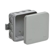 Коробка распределительная Ruvinil ОП 85х85х35мм 12 вводов IP54 серый