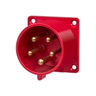 Вилка TDM 625 скрытая 3Р+РЕ+N 32А 380В IP44